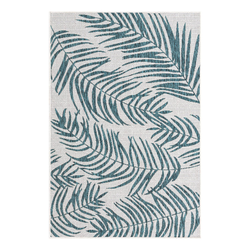 Rowdy Floral Indoor / Outdoor Rug, Rectangle 4' x 6'