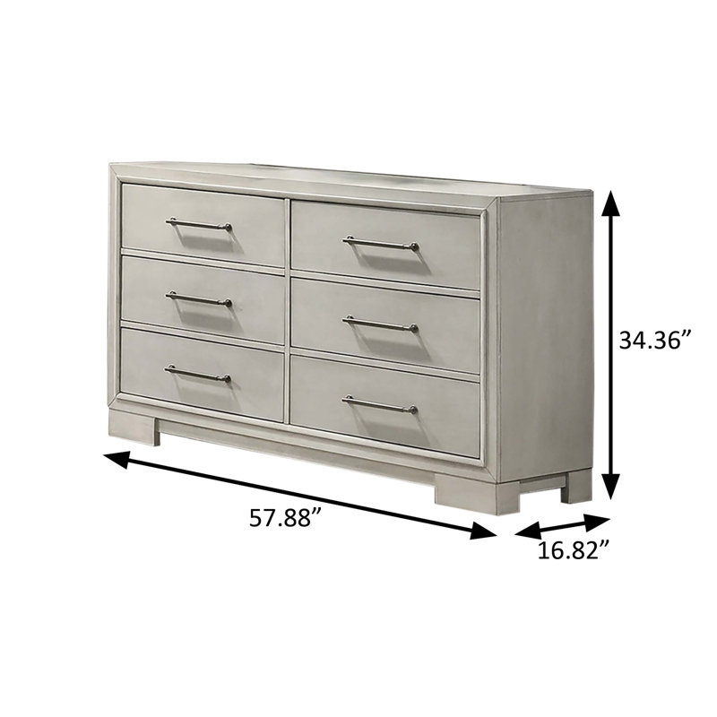 ROBINET L 57,88 po, blanc antique