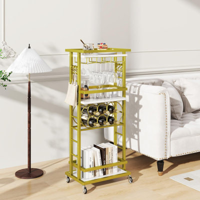 Steel Bar Cart
