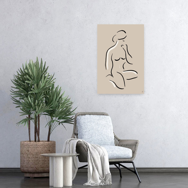 Contemporary Art Minimalist Art, 24" H x 16" W