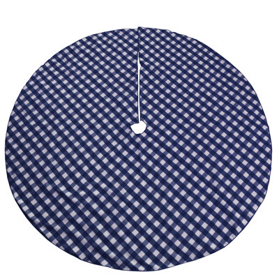 Gingham Cotton Tree Skirt