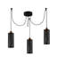 Driffield 3 - Light Black Cylinder Pendant
