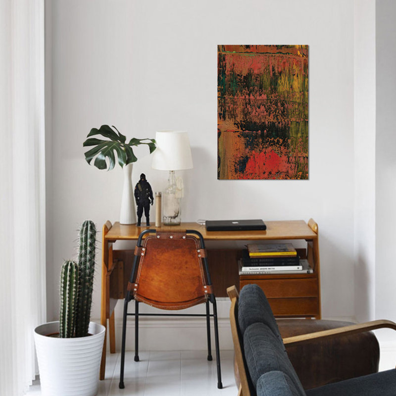 « wild things », impression sur toile, H 12 po x l 8 po x P 0,75 po, Pas de tapis, Toile tendue