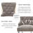 Velvet Tufted Upholstered Parsons Dining Room Chair-107726644