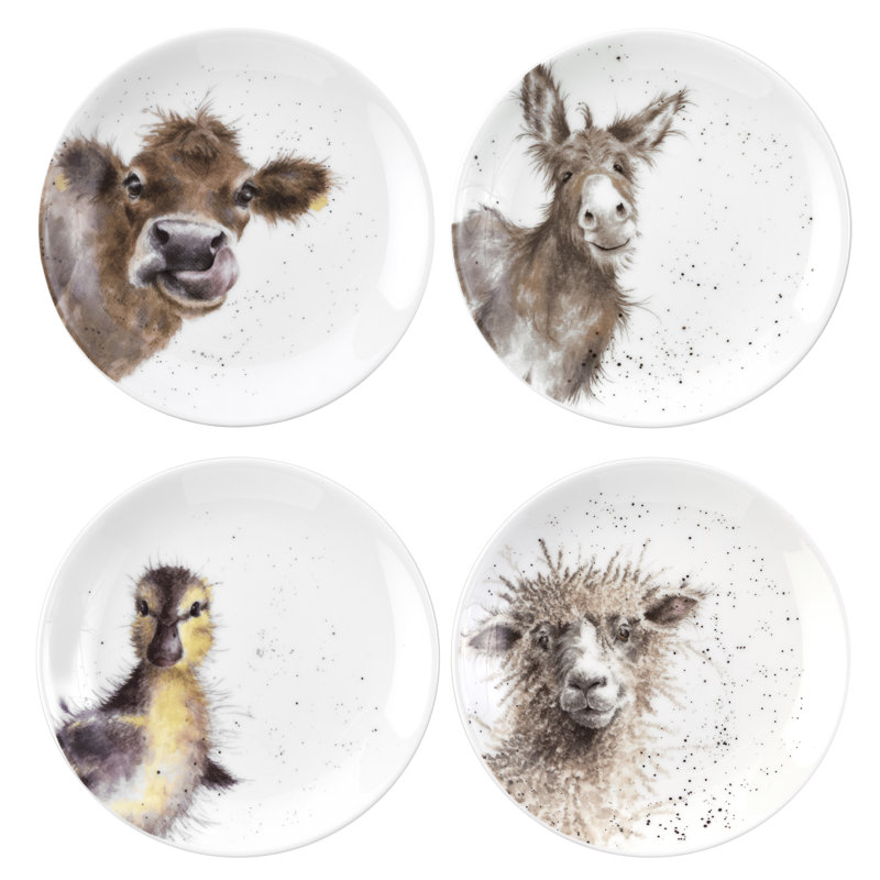 Classic Wrendale Designs  - Assorted Coupe Side Plates