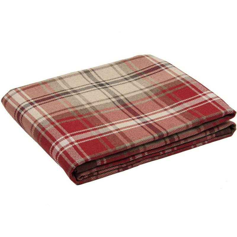 Angus Wool / Felt Bed Runner, Red