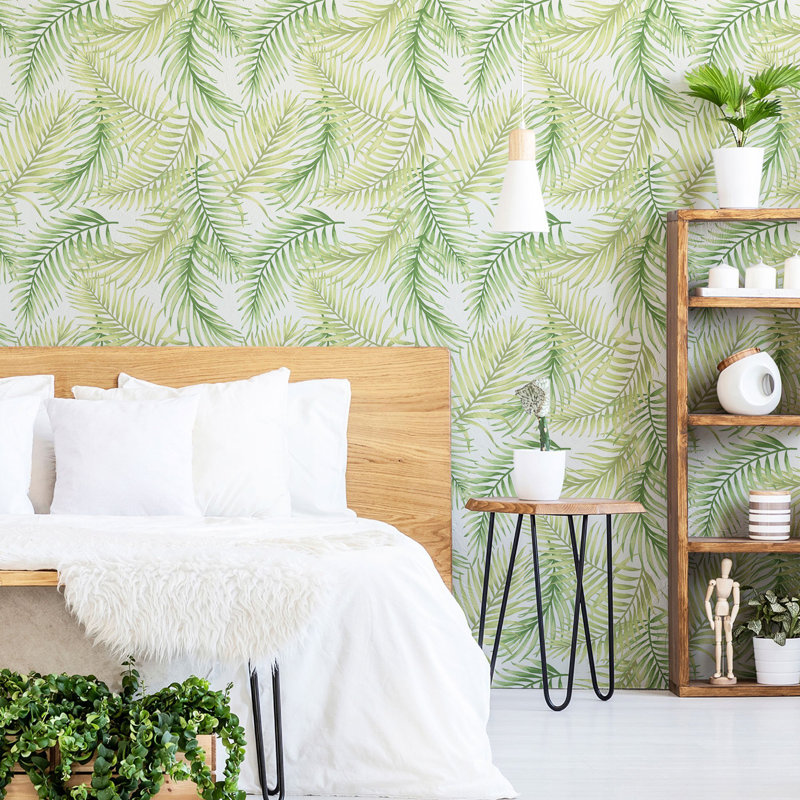 Peel & Stick Floral Tile, 102" L x 24" W