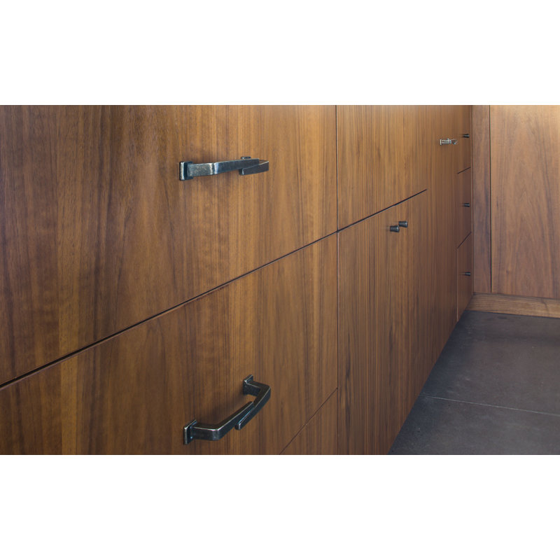 Ted Boerner Bronze Cylindrical Knob, Silicon Bronze Dark Lustre