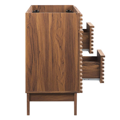 Modway 48" Double Bathroom Vanity Base Only