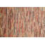 Tapis beige / rouge en laine noué à la main de conception unique 4 pi 5 po x 6 pi 8 po New Age