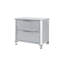 Table de chevet LAURA SILVER (comprend seulement la table de chevet)