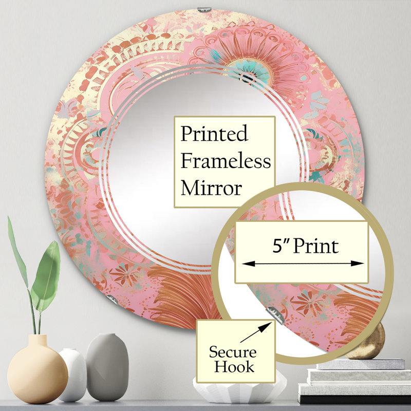 Miroir mural Willien, 24 po x 24 po