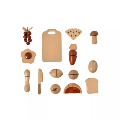 Preschool Play Food with Kitchen Accessories