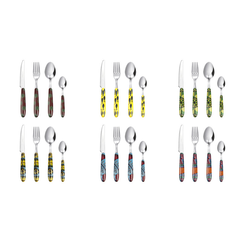 Excelsa Afrika Cutlery Set 24 Pieces