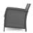 Comfortable Outdoor Chairs - St Chair In Grey, Pe + Iron Waterproof Fabric, 28.79 Depth, Width, 30.25 Height, 21.92 Lb Weighted St Grey ( Of 2) , Iron, Cushions, 28.79" Depth X Width 30.25"