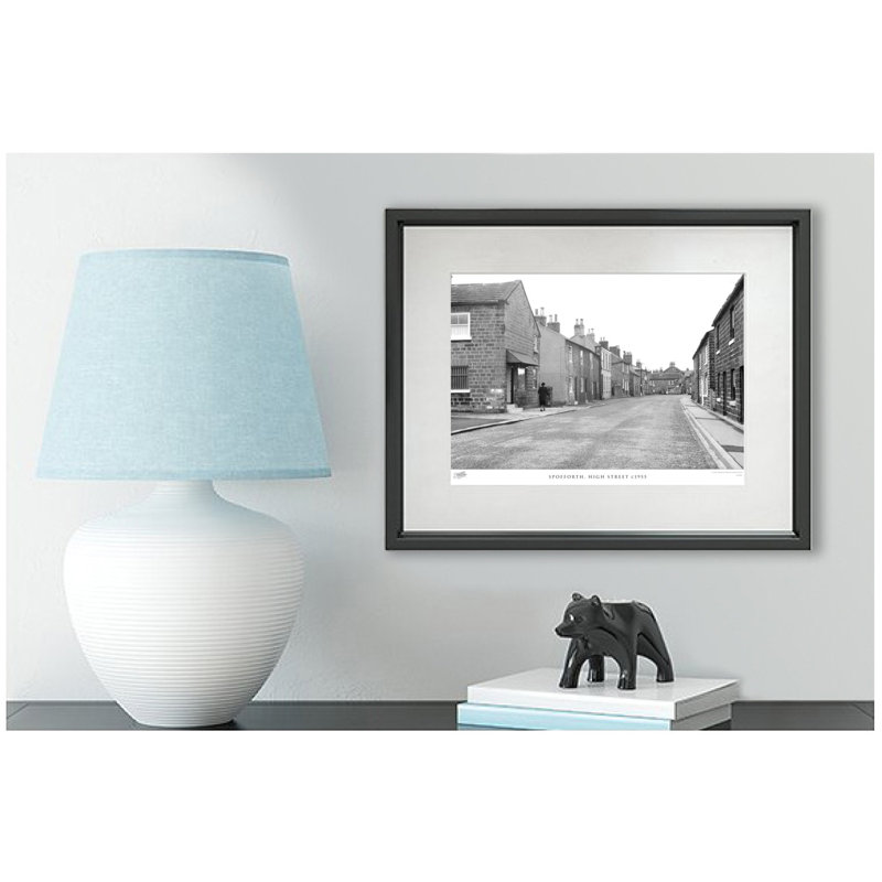 Spofforth, High Street C1955 1 Piece Single Picture Frame Wall Art, 60cm H x 80cm W x 2.3cm D