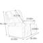 Fauteuil inclinable pivotant rembourré Kitchell-1779593902