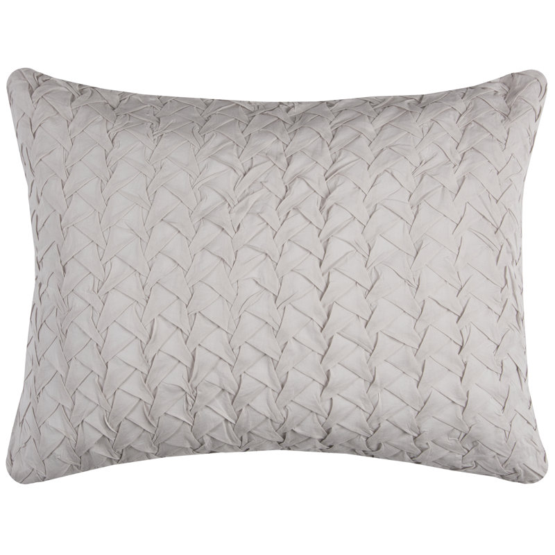 Carly Cotton Sham, King, Natural