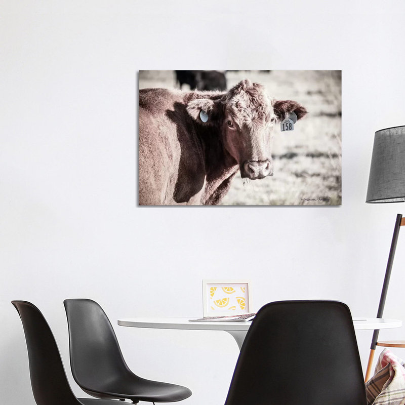 Number 158 1 Piece Wrapped Canvas Wall Art, 101.6 cm H x 66.04 cm W x 3.175 cm D
