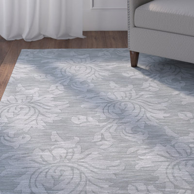 Anthimos Wool Floral Indoor Rug