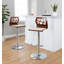 Tabourets ajustables avec repose-pieds arrondi Fayette-93570917-93570912