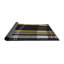 Tapis noir/jaune à motifs-664945091