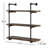 Weybridge 3 Tier Pipe Wall Shelf