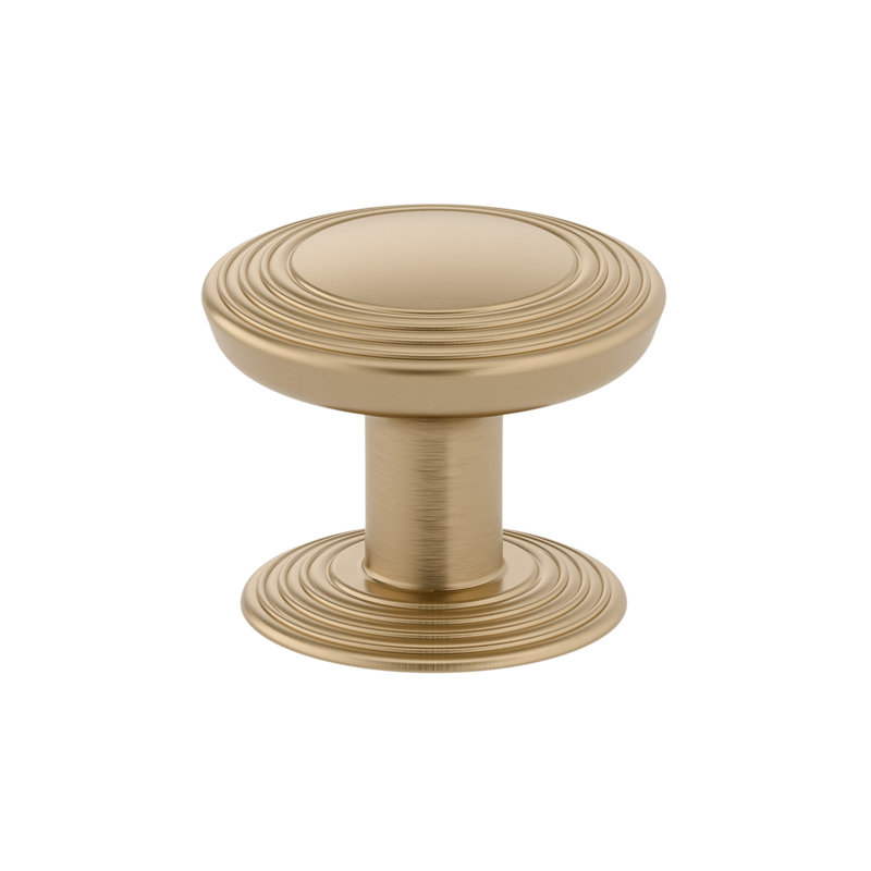 1 1/4" Diameter Mushroom Knob, Champagne Bronze