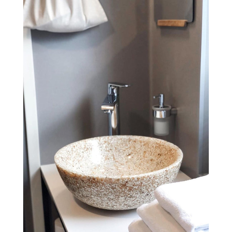 Soft40 15.75'' L Bathroom Sink, Light Natural