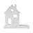 Festive Finds Tealight Holder Village House White-1232023963