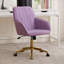 Chaise de bureau réglable, fauteuil, chaise pivotante avec base en métal-1287190379-1287190381