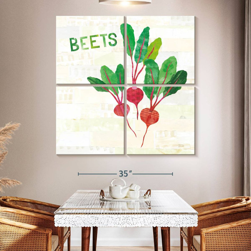 Yarlin Kitchen Garden I, 50" H x 50" W