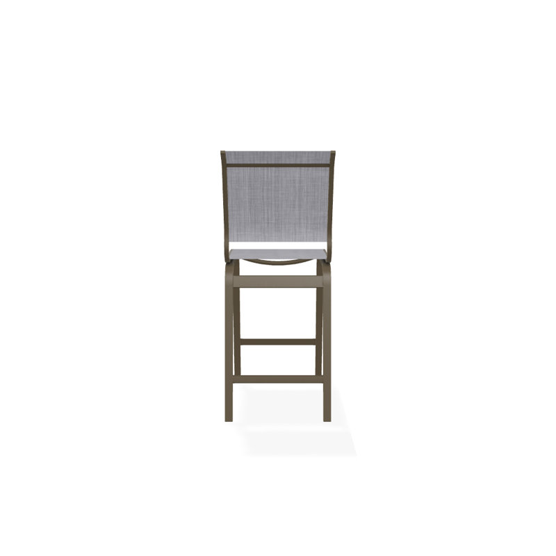 Tabouret de bar 26 po Holna, Bois de plage texturé, Bijou