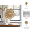 Aluminium Salma or fleur statuaire - objet de décoration élégant-277598111