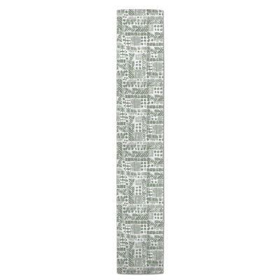 Harvir Aztec Tribal Stamp Table Runner
