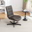 Fauteuil d'appoint pivotant en similicuir Trunell-805333062
