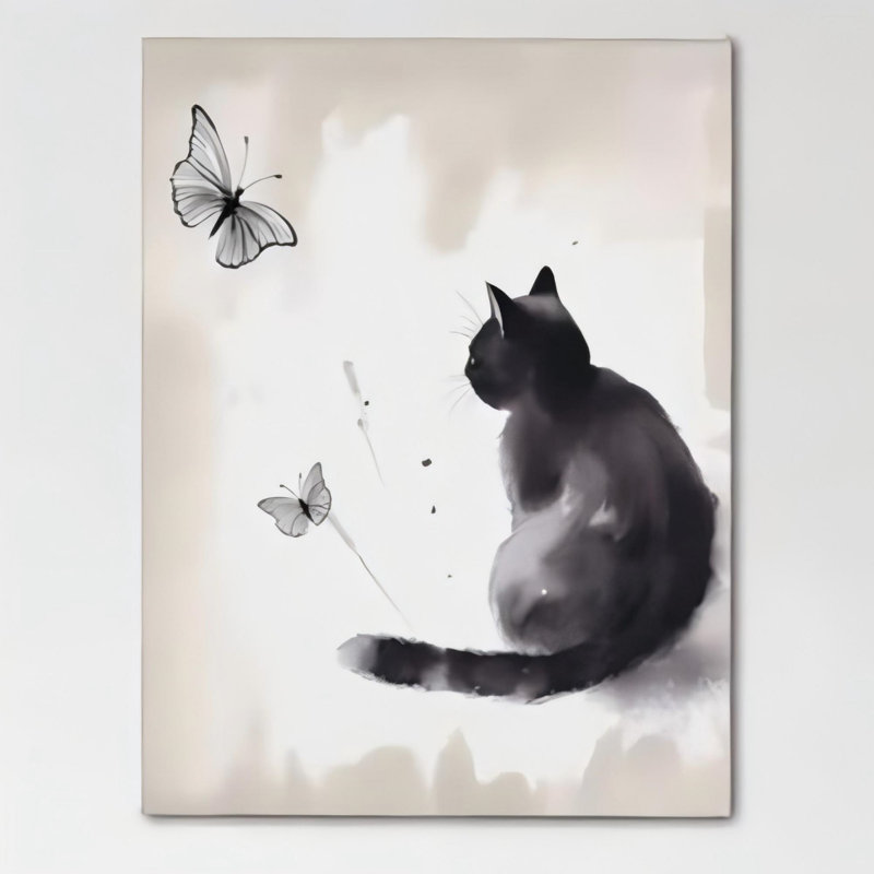 Art mural en toile sans cadre 12 "x 16"