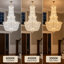 Lustre Empire à 35 lumières en cristal K9 à intensité variable-1467250482