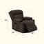 Fauteuil inclinable Linen Power Motion