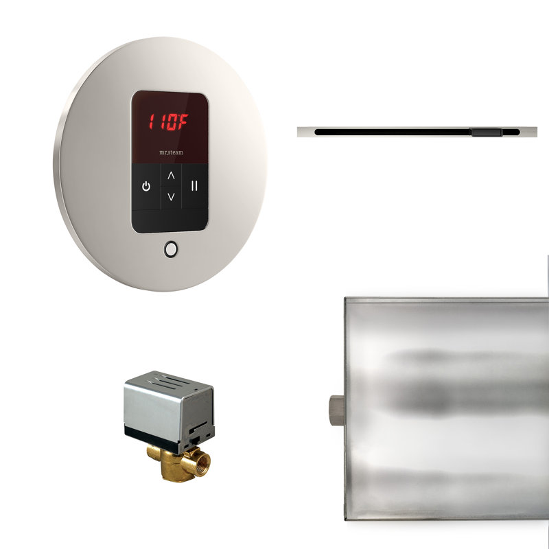 Steam Generator Control, Polished Nickel