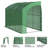  Home-Complete Lean To Greenhouse - Walk-In Green House with Roll-Up Zippered Doors and Shelves