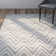 Haileymarie Performance Chevron Rug
