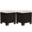Set of 2 Ottoman, Outdoor Ottomans-798806101