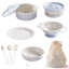 Ensemble d'accessoires de cuisine Pretend Play avec batterie de cuisine en métal, ustensiles de cuisine et sac de rangement-122472014