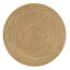 Ammerman Round Natural Jute Braided Circle Natural Rug-730538741
