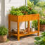 Wood Raised Garden Bed-334703056