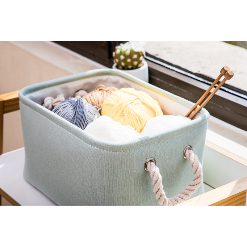 Rosecliff Heights Fabric Basket