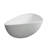 63 Inch Freestanding Solid Surface Soaking Bathtub-120297233