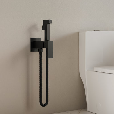 Square Multi-Purpose Handheld Toilet Bidet Sprayer With Temperature Control