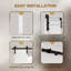 Wood Prefinished Barn Door with Installation Hardware Kit-70658615-128730378